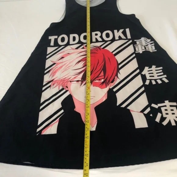 Shoto Todoroki My Hero Academia Dress Anime Cosplay Gyaru fashion XXS - Picture 4 of 5